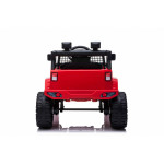 Elektrické autíčko - Jeep Dark Night - nelakované - červené